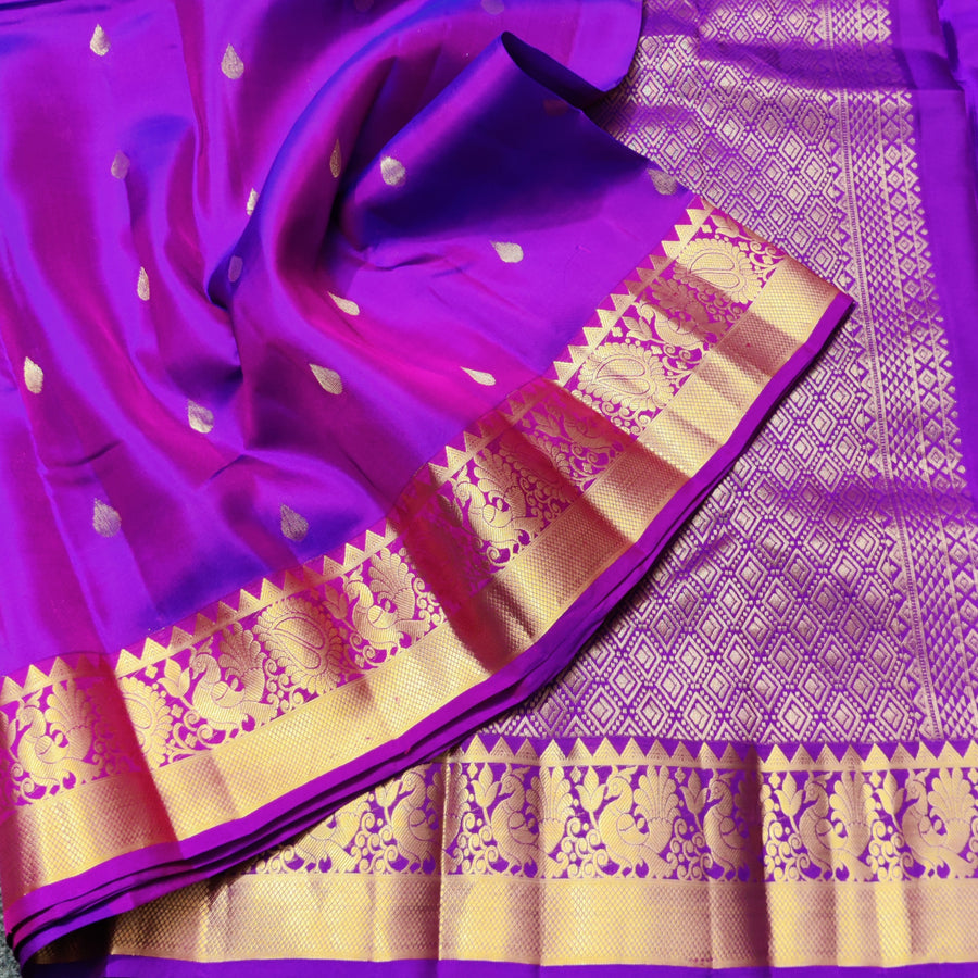 Kanchi pure silk saree - KMP701