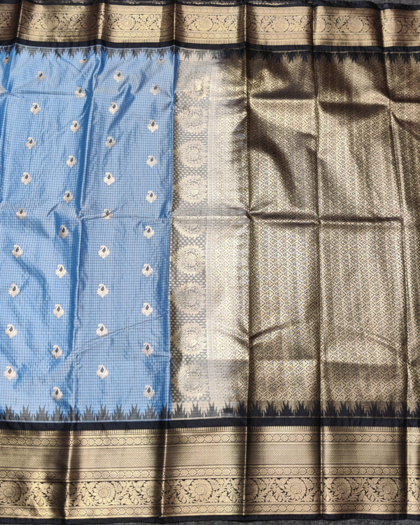 Gadwal Semi Silk Saree - GSM20 alternate view