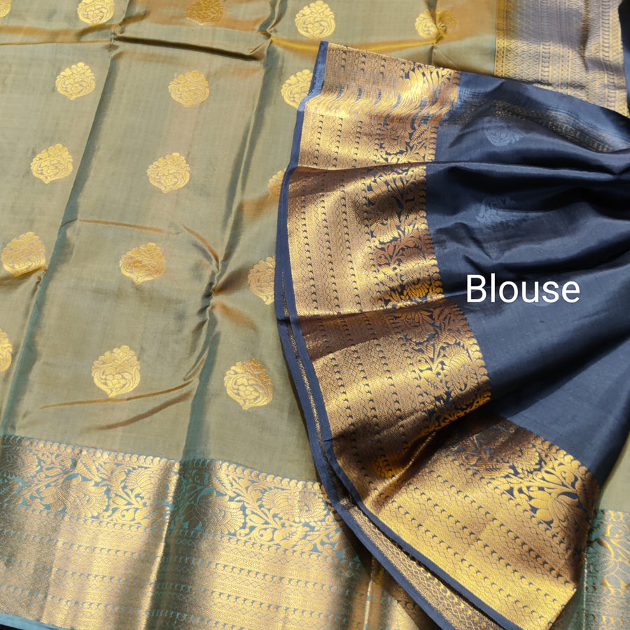 40%Off Kanchi pattu saree - KMP36