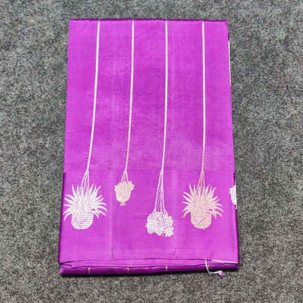 Raw mango Pure Silk Saree - RM07