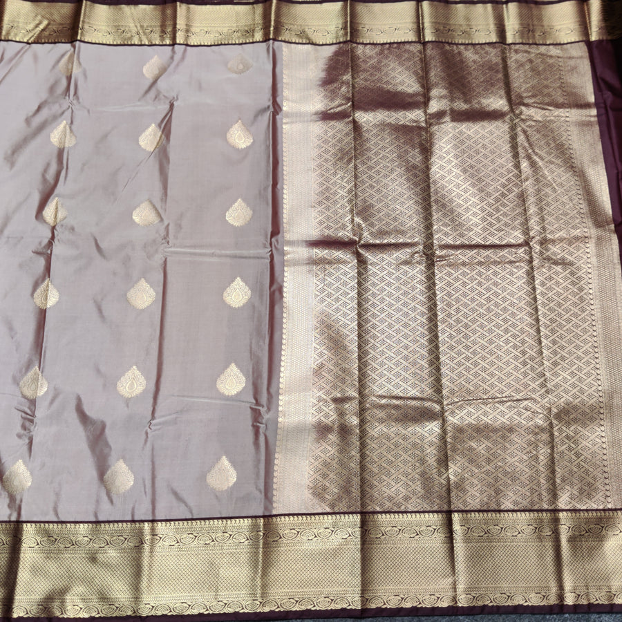 Kanchi semi vintage silk Saree -KS25