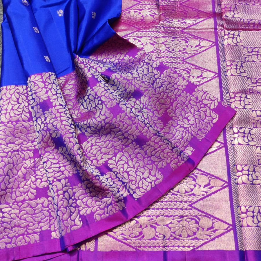 Pure Soft Silk Scurt Border Saree - LWP215