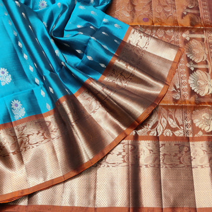 Meenakari kanchi lightweight pattu Saree - KMP3147