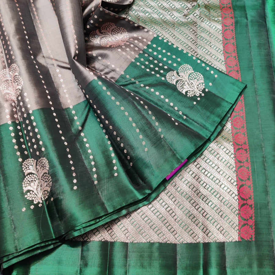Lightweight Pattu Scurt Border Saree - LWP2091