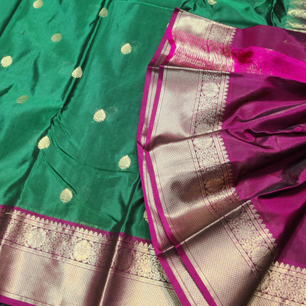 Kanchi pure soft silk Saree - KMP1536