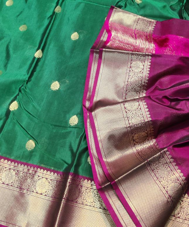 Kanchi pure soft silk Saree - KMP1536