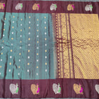 Gadwal Handloom pure silk- GPS06