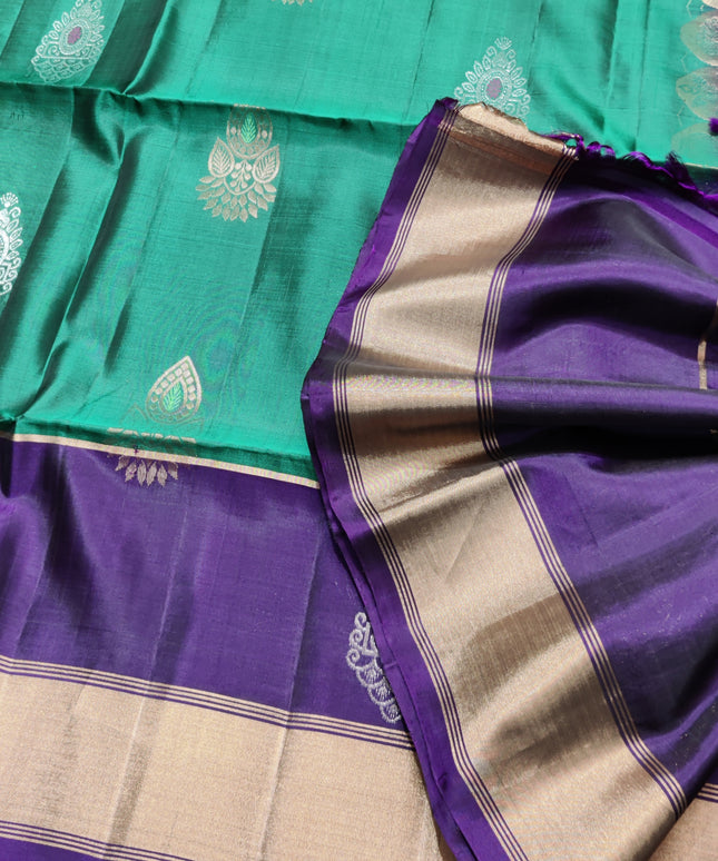 Lightweight pattu Scurt Border Saree - LWP150