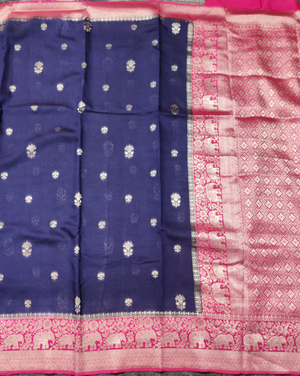 Viscos silk saree -V01 alternate view