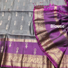 Lightweight pattu Scurt Border Saree - LWP307