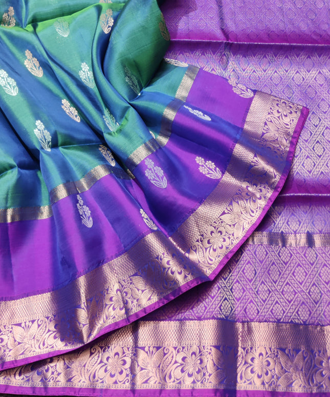 Lightweight pattu Scurt Border Saree - LWP95