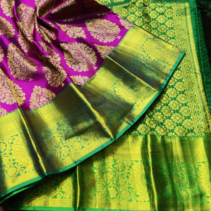 Kanchi Pattu Half Fine Brocade - SP31