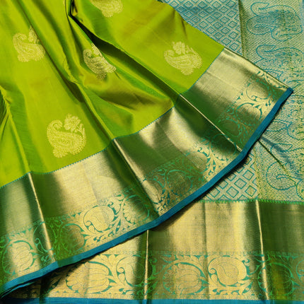 Kanchi Pure Dhantu Silk Saree - KMP1384