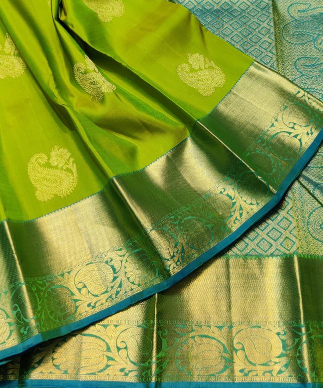 Kanchi Pure Dhantu Silk Saree - KMP1384