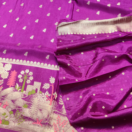 Mashru Silk Saree- MS33