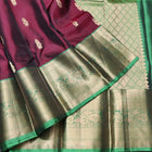 Kanchi Vintage Gap border pattu - KMP245