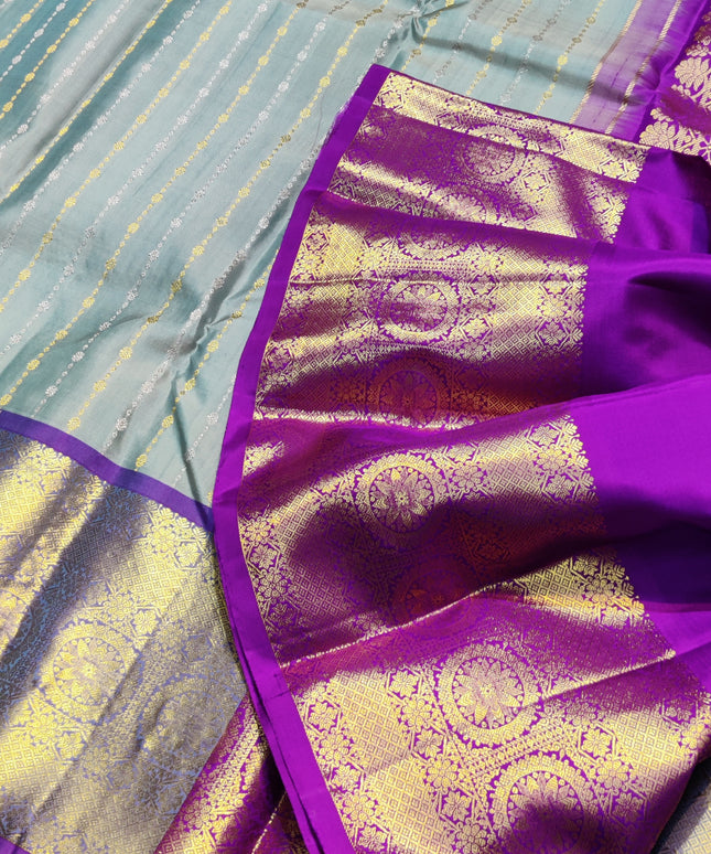 Kanchi pure silk saree - KMP1021