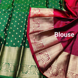 Kanchi pure handloom silk Saree - KMP163