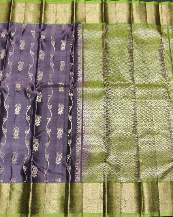 Meenakari kanchi lightweight pattu Saree - KMP307 alternate view
