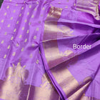 Kanchi Pure Lavender Saree - KMP52
