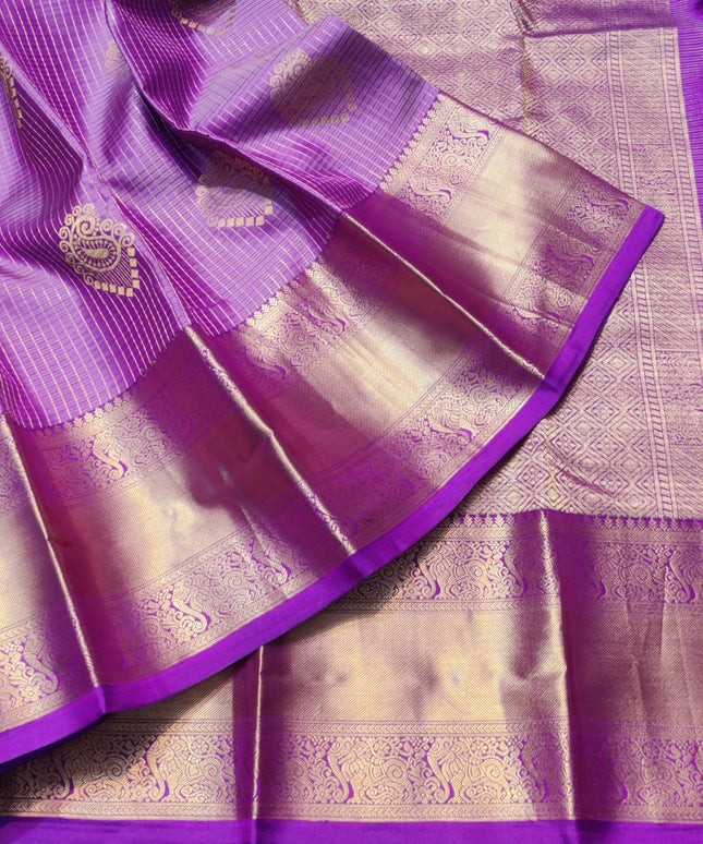 Kanchi Kuttu Handloom Pattu Saree - KMP3018