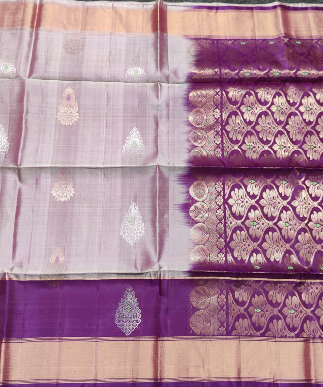 Lightweight pattu Scurt Border Saree - LWP83