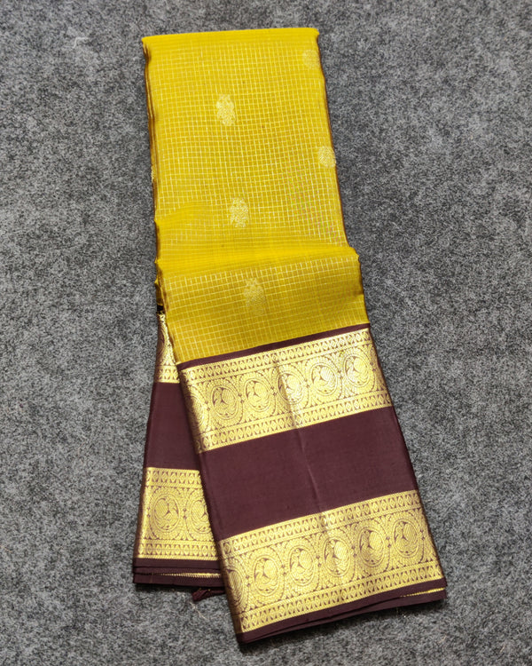 Kanchi Vintage Handloom Pattu Saree - KMP324