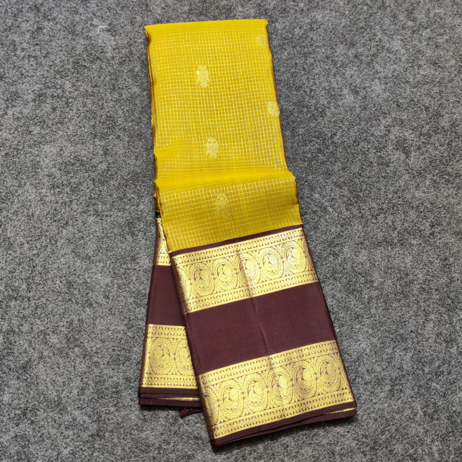 Kanchi Vintage Handloom Pattu Saree - KMP324