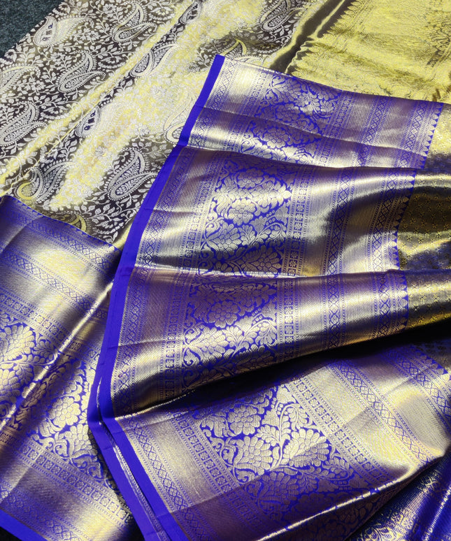 Kanchi Pattu Wedding Sarees @30% Off -KMP956