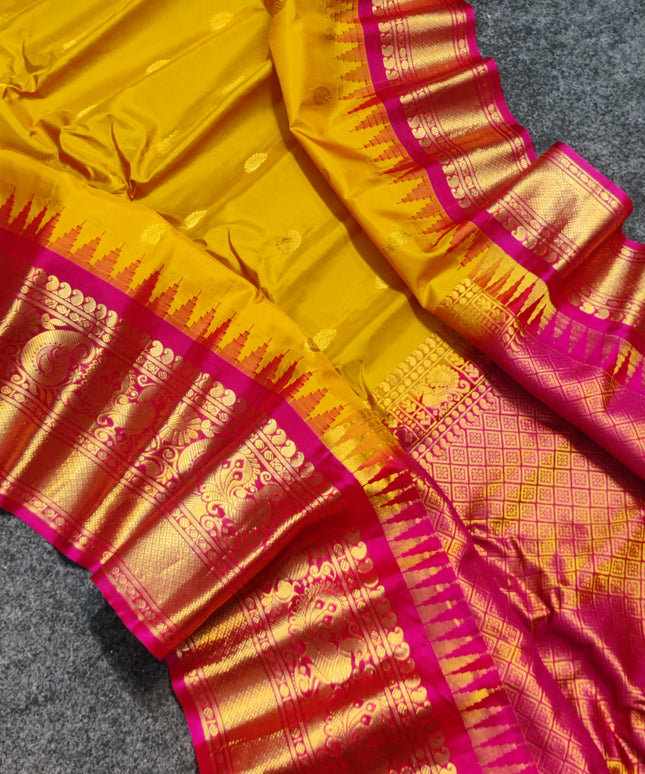 Gadwal pure silk saree - GPS59