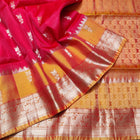 Lightweight pattu Scurt Border Saree - LWP302