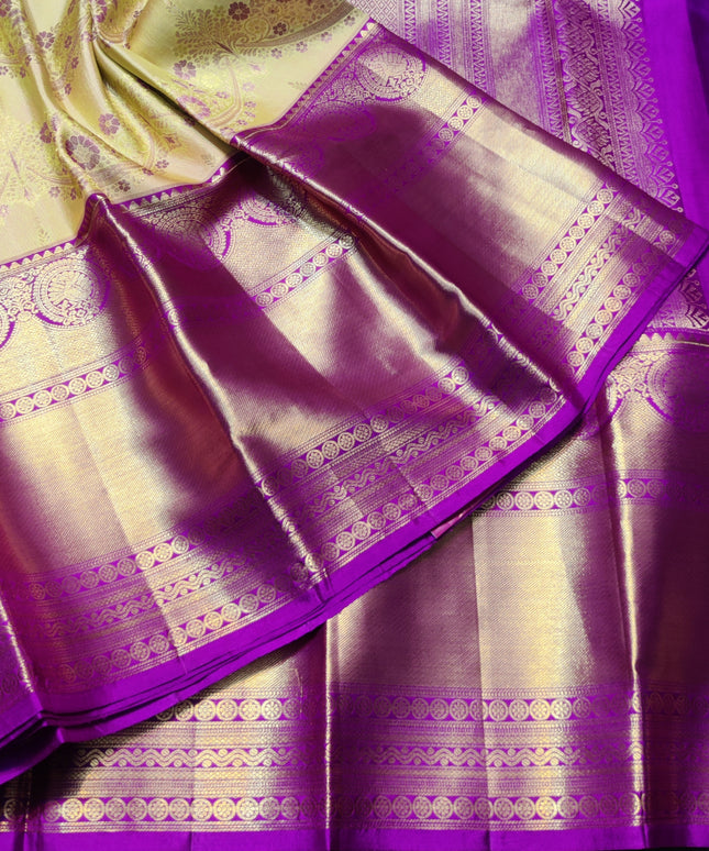 Kanchi Pattu Weeding Sarees @50% Off - KMP1910