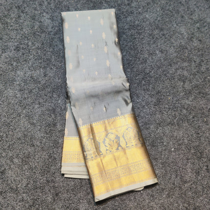 Kanchi pure vintage silk Saree - KMP3004