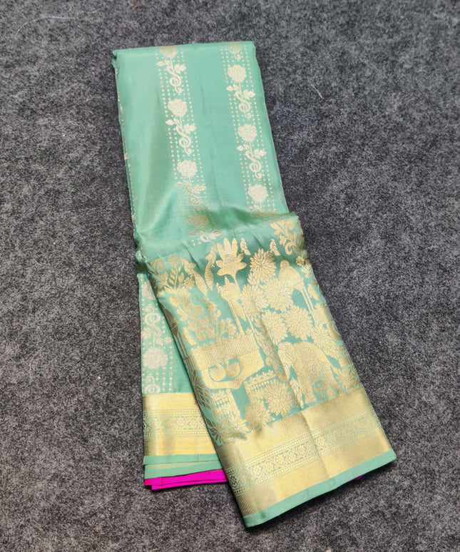 Kanchi pattu pure silk Saree - KMP1271