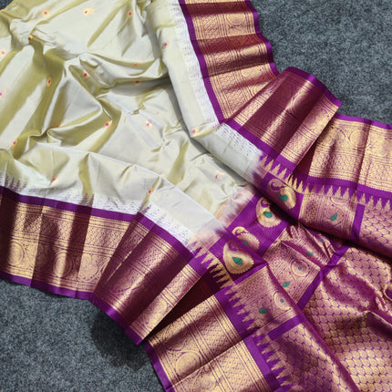 Gadwal Handloom Pure silk saree - GPS163