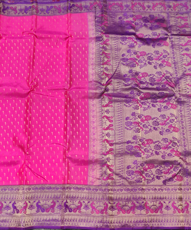 Kanchi paithani Silk Saree -KMP1342