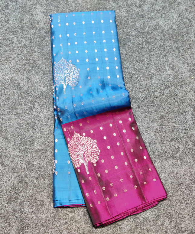 Lightweight Pattu Scurt Border Saree - LWP1079