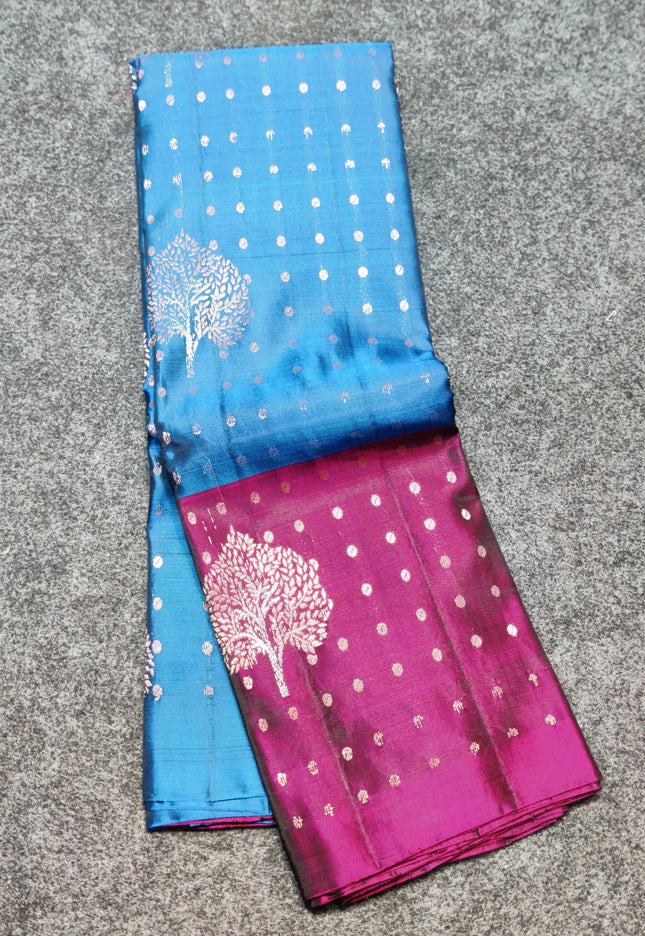 Lightweight Pattu Scurt Border Saree - LWP1079