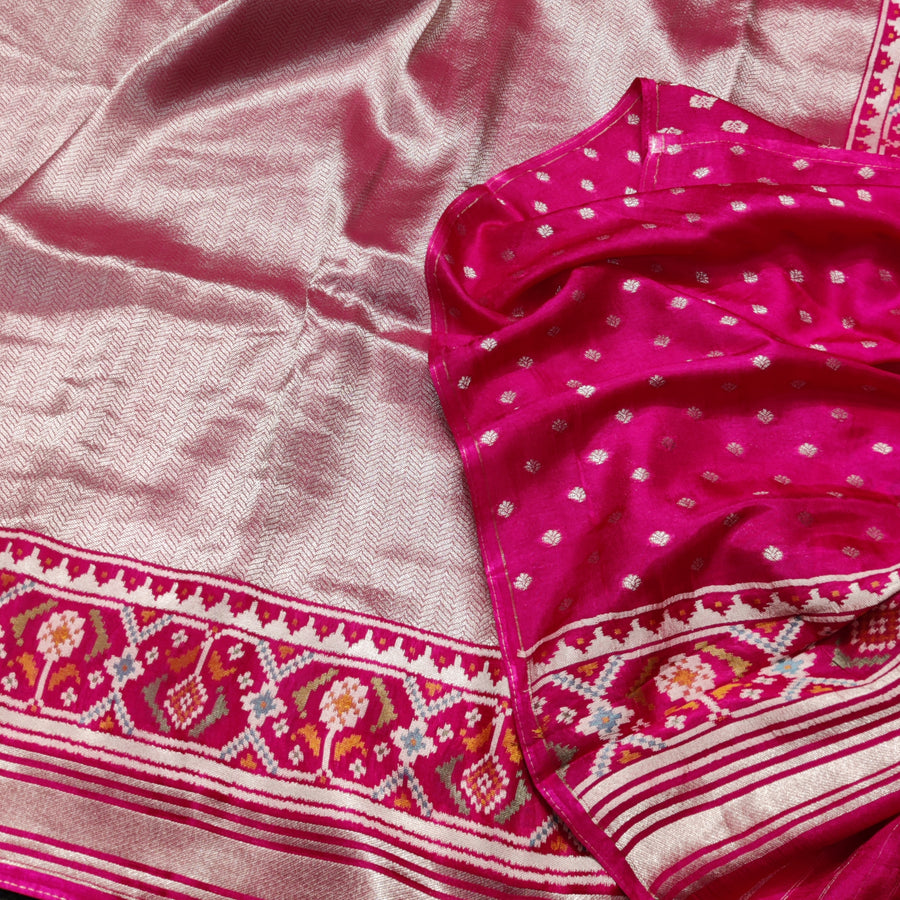 Banaras Tissue Patola silk saree - BRS30