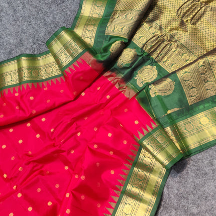 Gadwal pure silk saree - GPS219