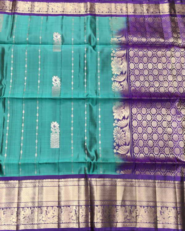 Meenakari kanchi lightweight pattu Saree - KMP20 alternate view