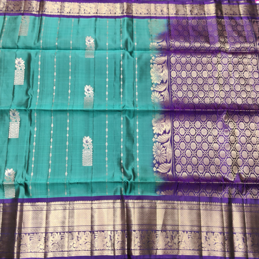 Meenakari kanchi lightweight pattu Saree - KMP20