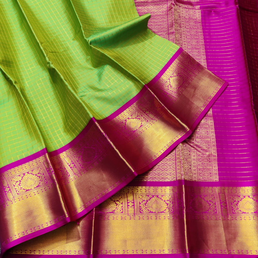 50% off Kanchi kuttu vintage Handloom saree - KMP60