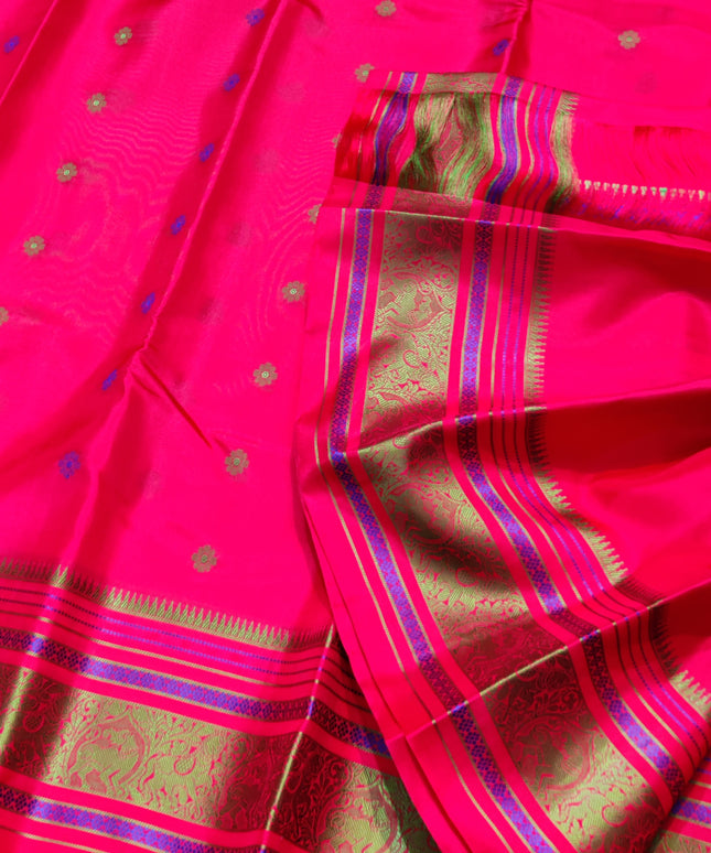 Kanjivaram Resham Silk Saree - KMP1534