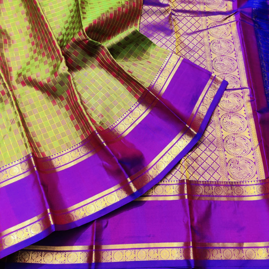 40% off Kanchi kuttu vintage Handloom saree - KMP57