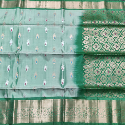 Meenakari kanchi lightweight pattu Saree - KMP3132