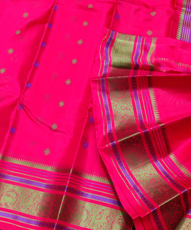 Kanjivaram Resham Silk Saree - KMP181
