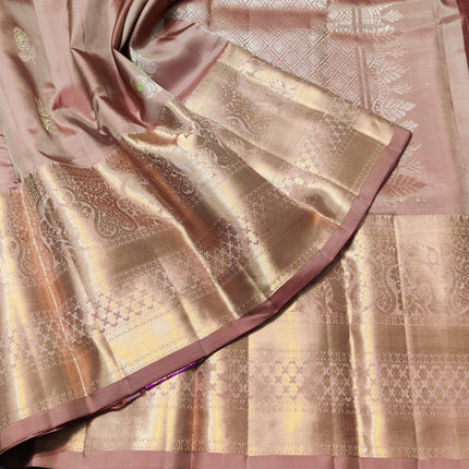 Kanchi pattu pure silk Saree - KMP1353