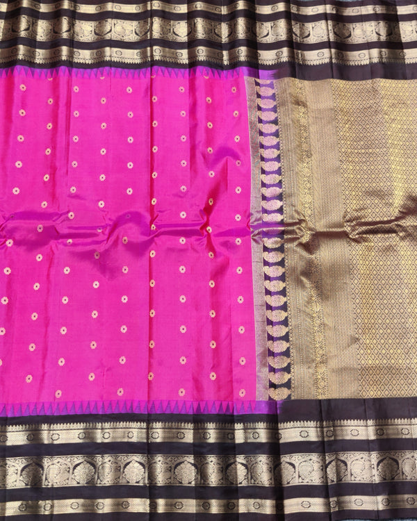 Gadwal Handloom pure silk- GPS40 alternate view