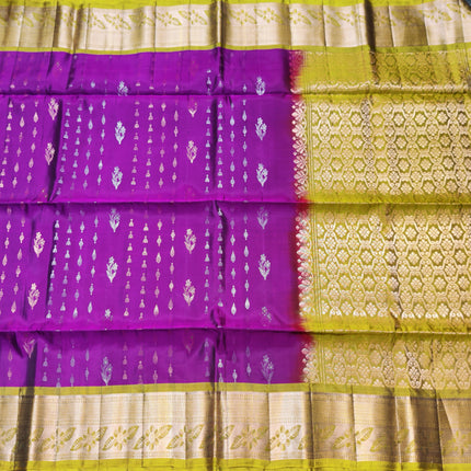 Meenakari lightweight pattu Saree - KMP1720